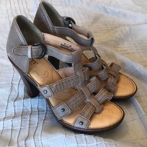 Born high heel sandals